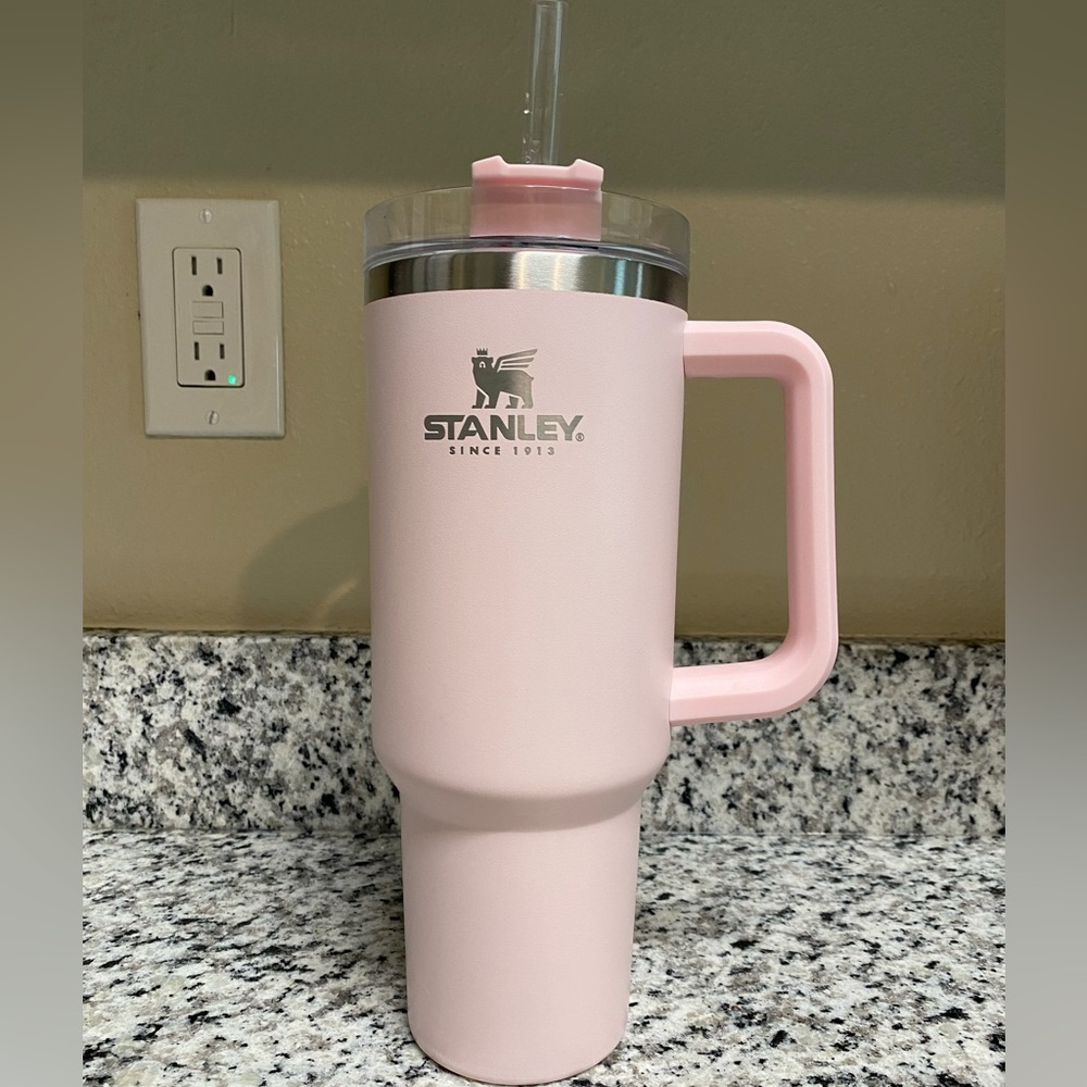 Original Target Matte Petal Pink 40oz Stanley Tumbler